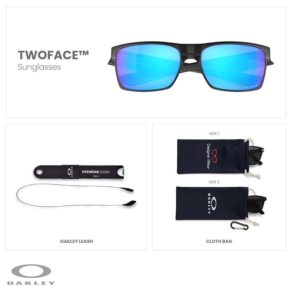 Amazon.com: Oakley Twoface OO9189 918946 60MM Matte Black